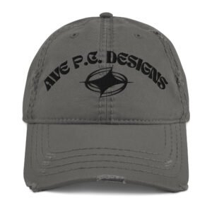 Distressed Dad Hat - Ave P.C.