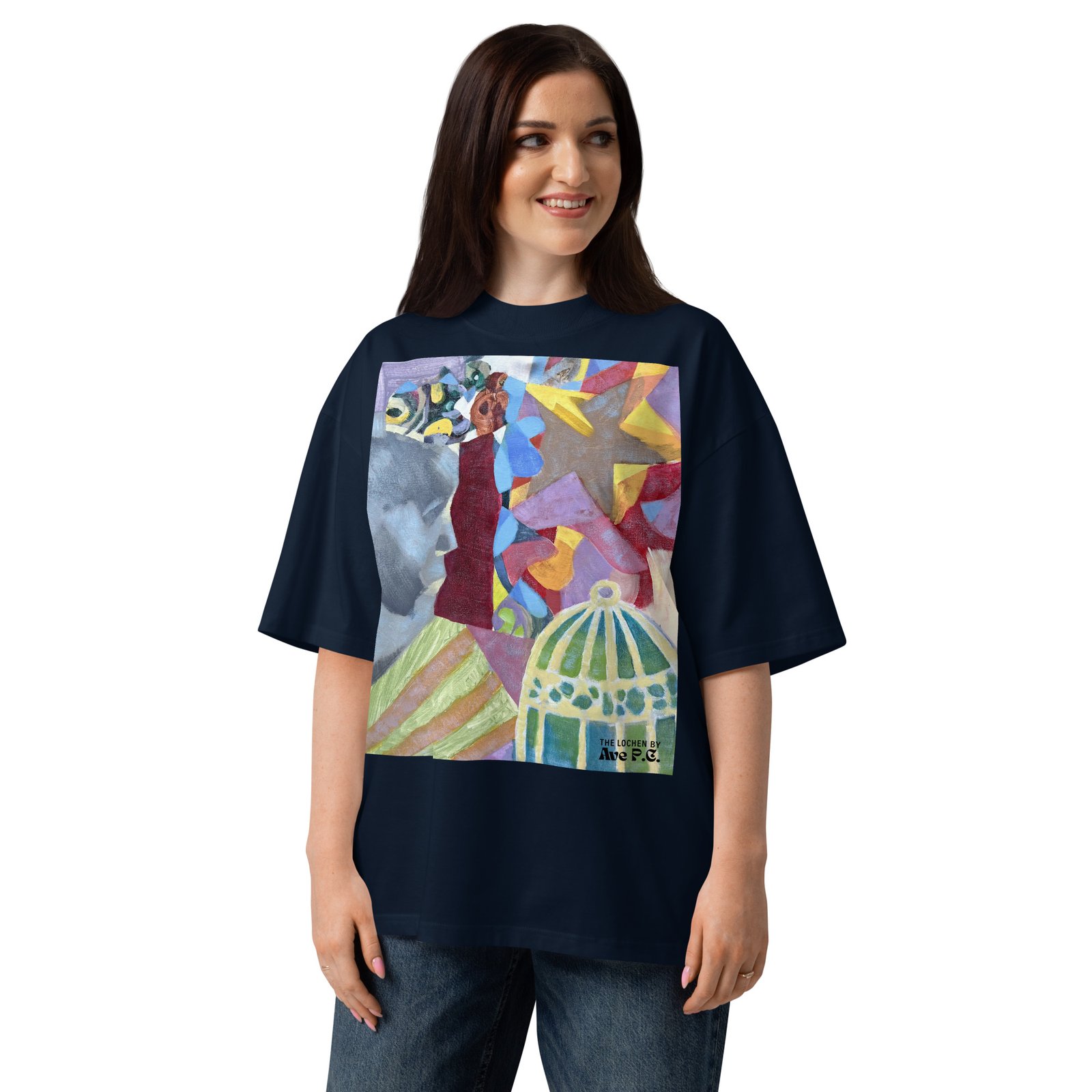 unisex organic oversized high neck t shirt unisex organic oversized high neck t shirt