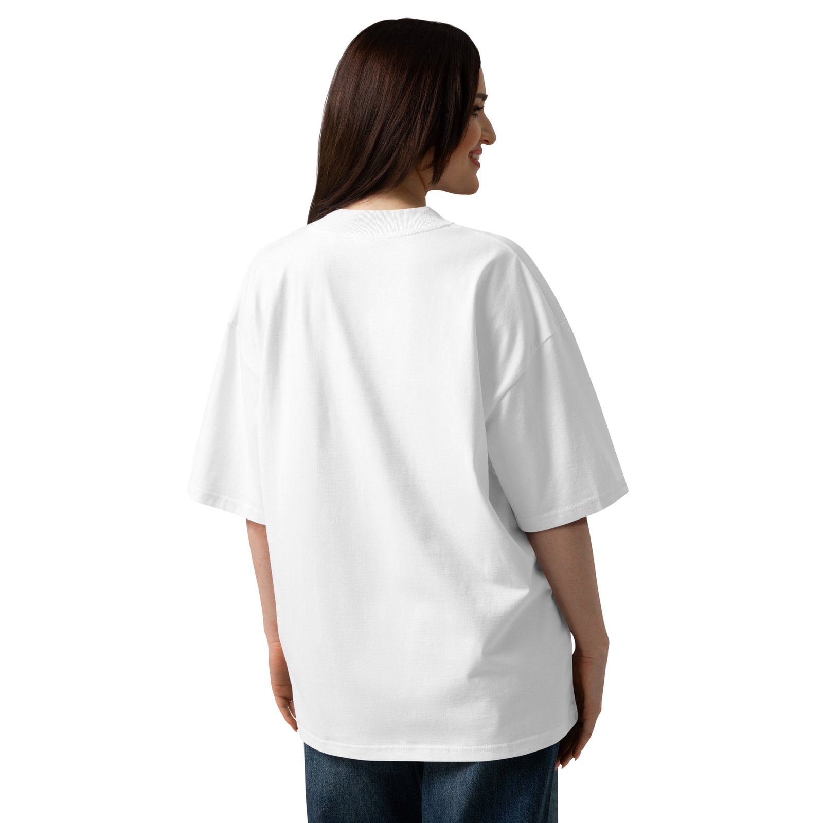unisex organic oversized high neck t shirt unisex organic oversized high neck t shirt