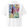 unisex organic oversized high neck t shirt
