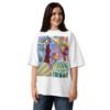 unisex organic oversized high neck t shirt
